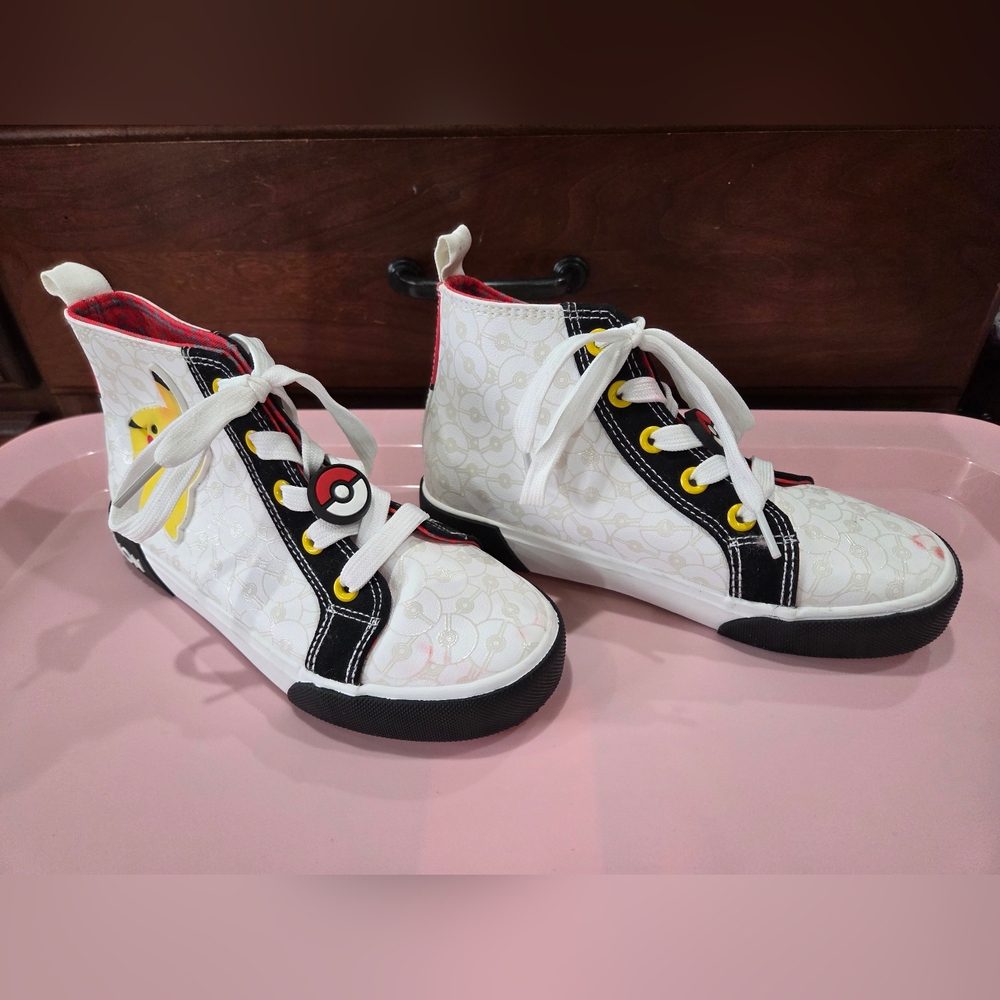 Kids High-Top Sneakers with Fun Design
